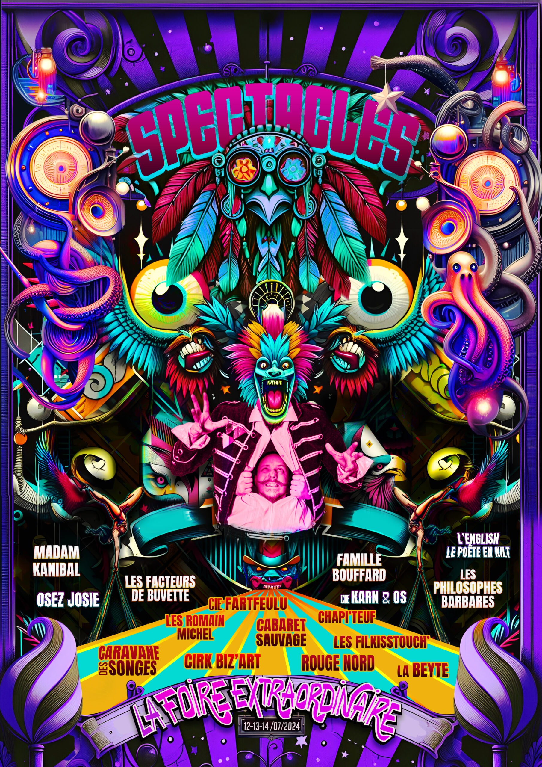 Spectacles Foire Extraordinaire 2024
